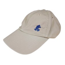 Walt Disney World Hat Mickey Mouse Khaki Strap back Embroidered Baseball Cap