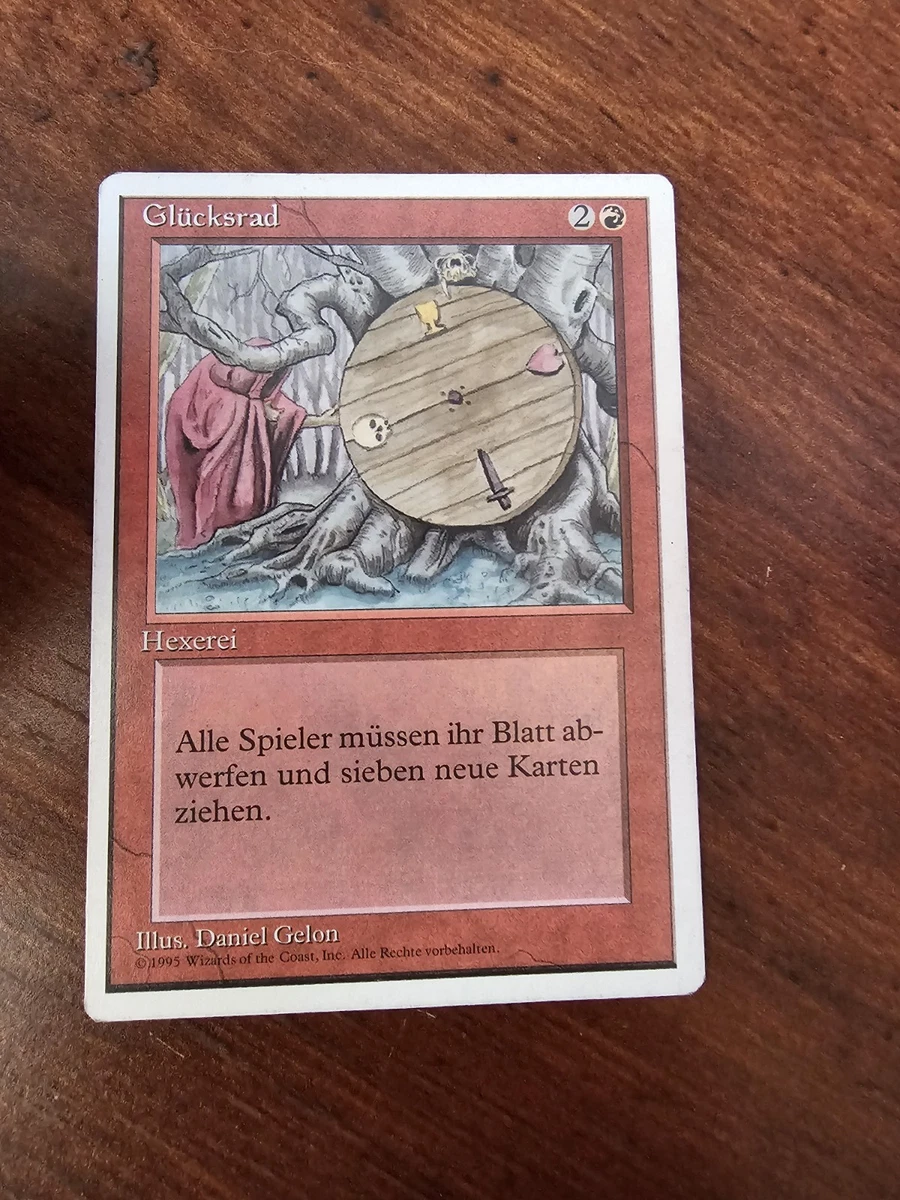 Wheel Of Fortune In Individual Magic: The Gathering Cards for sale