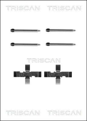 Triscan ZubehöRsatz, Scheibenbremsbelag 8105 241538 FüR Ford KIA Opel-image