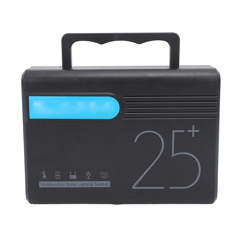 12V Portable Power Station Solar Generator Solar Panel Mobile Power Supply For⊹ - Image 3 of 4