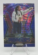 Cheryl Miller Blue Pulsar Prizm /199 - 2025 Panini Prizm WNBA Pioneers #7