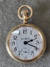 Excelente! Reloj Bolsillo Ferrocarril 1907 18s 21jw Illinois "Bunn Special"