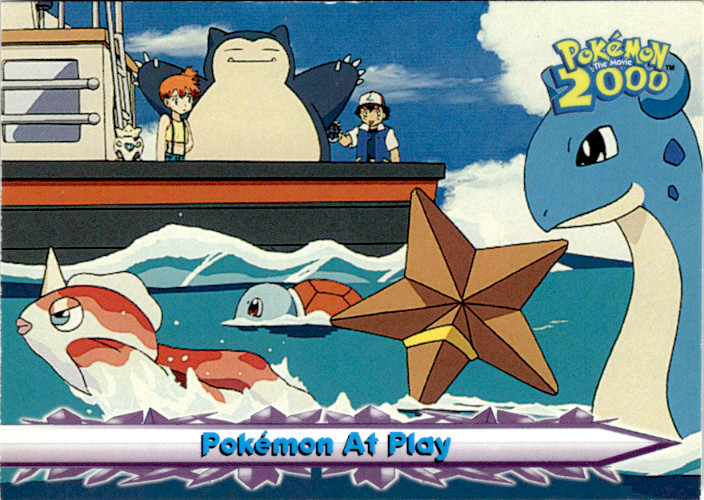 Pokémon At Play Base Topps Pokemon The Movie 2000 18 NM
