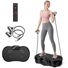Vibration Plate Exercise Machine - 300 lbs Weight Capacity, 120 Speed Levels,...
