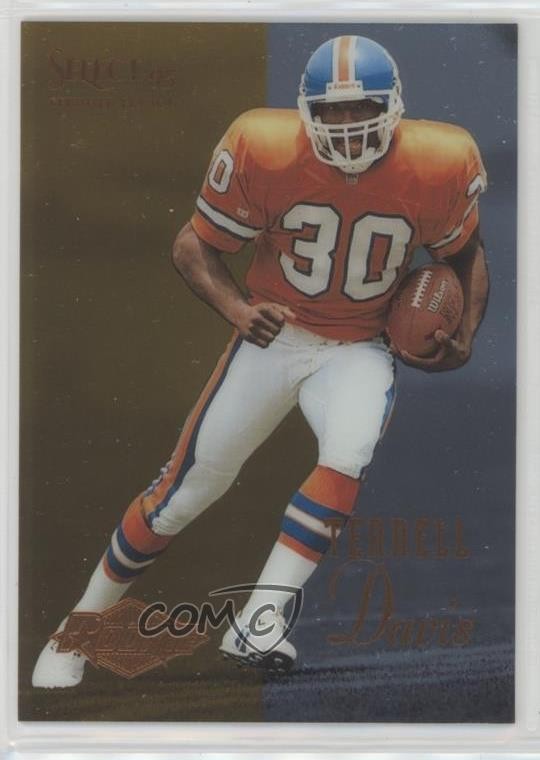 1995 Select Certified Edition Rookie Terrell Davis #126 HOF 0e04
