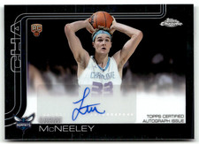 Liam McNeeley Chrome NBA 2025 Auto