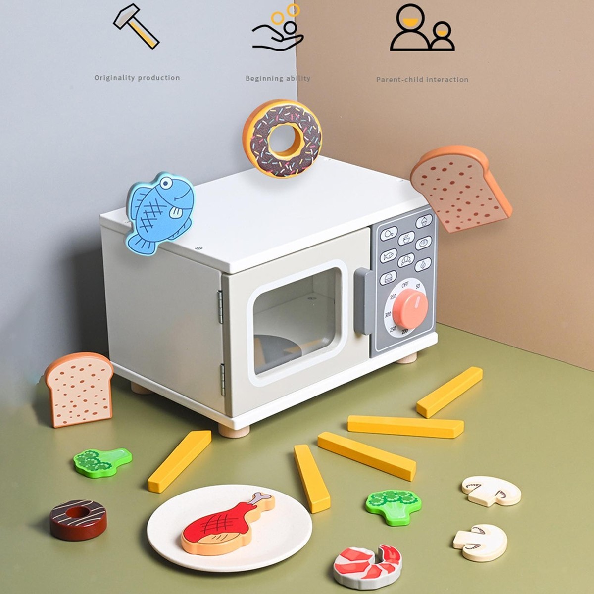 Kids Microwave Baby Microwave Toy Kids Microwave Oven Toys