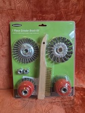 Warrior, 7 PC Grinder Brush Kit. Item No. 90976. Brand New/sealed.
