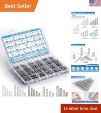 380PCS Stainless Steel Compression Springs Assortment Kit - Small & Tiny Springs