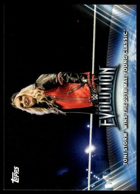 2019 Topps WWE Women's Division #WE-6 Toni Storm Evolution