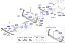 Hyundai Kona SX2 Hecknebel Light 92407Be000 Neue echte