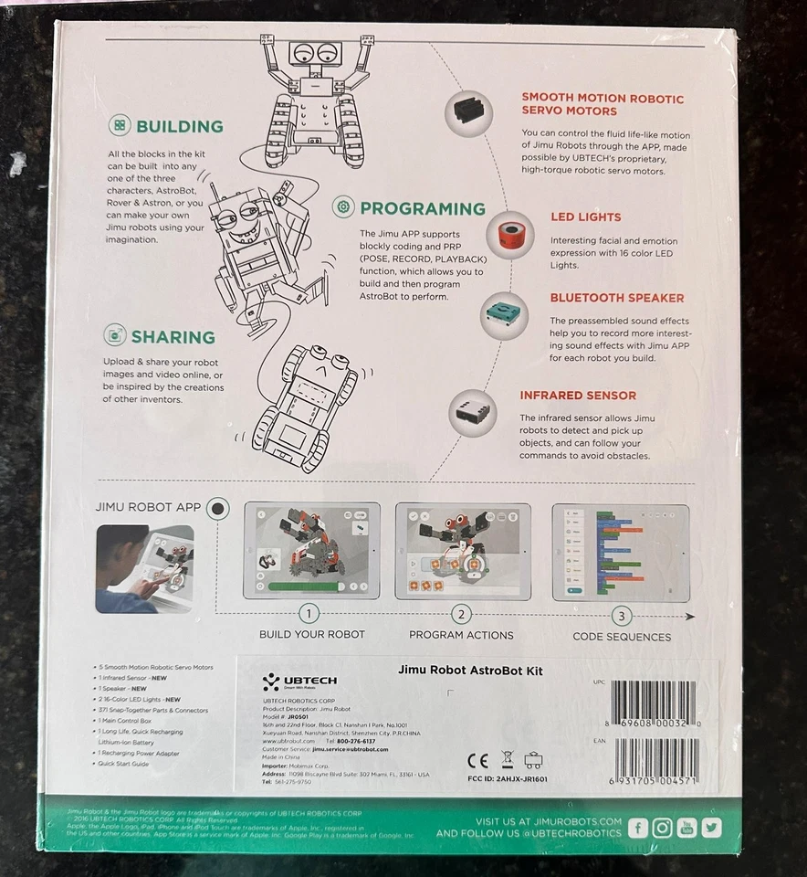 Jimu Robot Astrobot Series Interactive Robotic Building Block Kit - Image 2 of 3