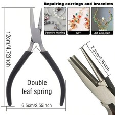 1pcs2pcs Concave Hollowround Head Pliers Metal Wire Rings Bending Pliers