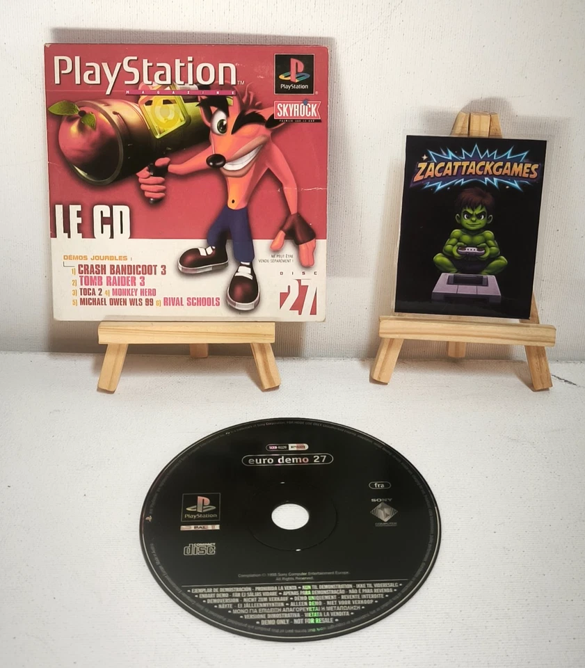 Playstation Magazine Le CD Démo Disc 27 Sony Playstation envoi rapide et suivi - Photo 1/4