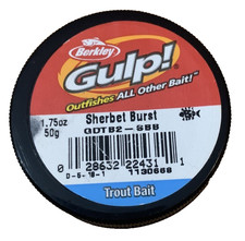 Berkley Gulp Alive TroutBait Sherbet Burst-BRAND NEW-SHIPS N 24 HOURS