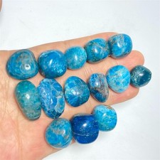 107g  Vibrant Blue Apatite Mineral Blue Healing Stone K479