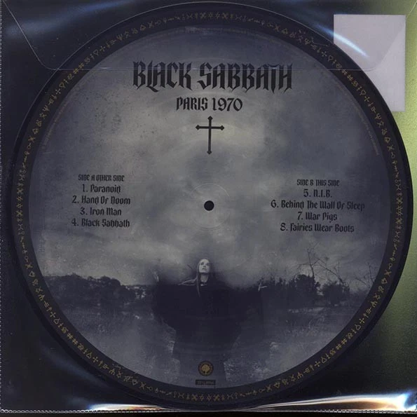 Black Sabbath Paris 1970 Picture Disc Vinyl Limited Edition 1000 Made RIP Ozzy - Image 2 of 4