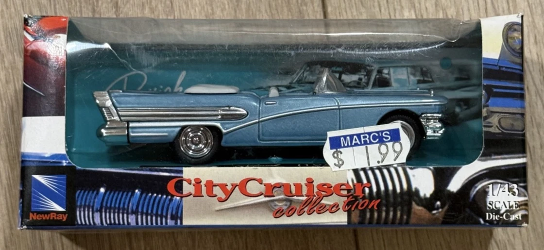 1958 Buick Contemporary Manufacture Diecast Cars, Trucks & Vans