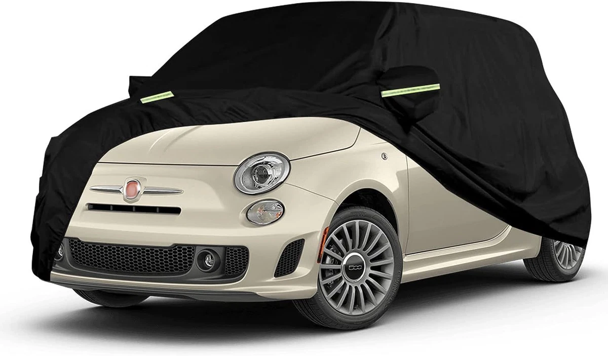 Waterproof Car Cover Compatible with Fiat 500 500C 500E Abarth 500