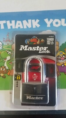 Master Lock #121Q 4PK 3/4" Covered Solid Body Padlocks