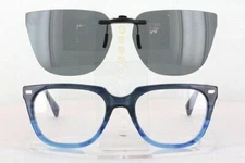 Custom Made for Warby Parker DUVAL-51X19 Polarized Clip-On Sunglasses (Eyeglasse