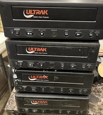 4 PCs Ultrak Time Lapse Security VCR VHS Recorder Mobile 12v Dc mvp-b-gatr2 vcr