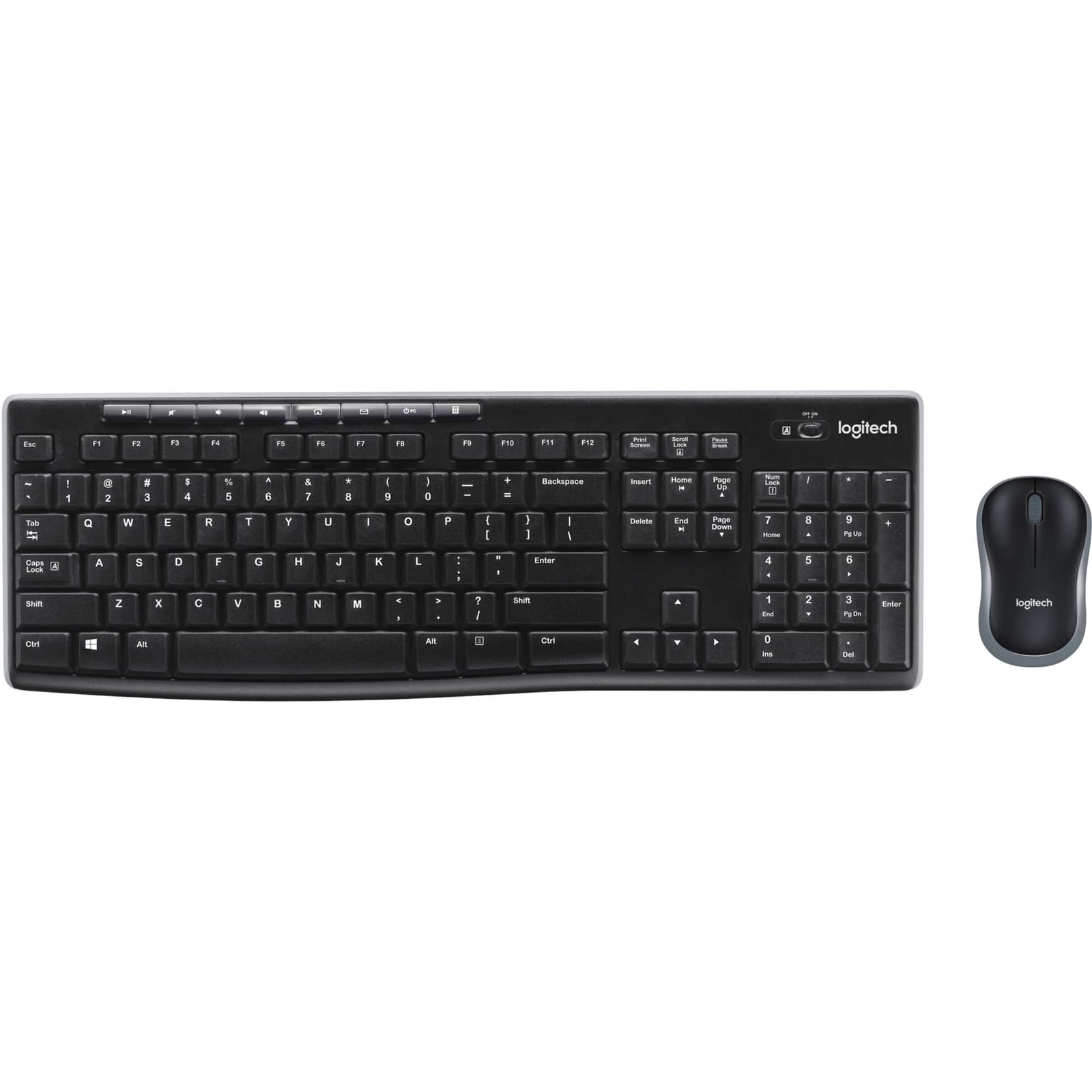 Logitech Mk270 Wireless Keyboard And Mouse Combo Black, Laptops Direct - 920-004523 - Image 43