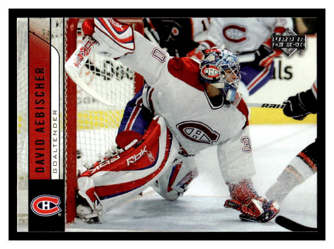 2006 Upper Deck #353 David Aebischer - Montreal Canadiens