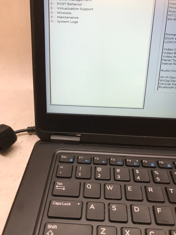 Dell Latitude E7450 14" Laptop Intel i5-5300U 2.3GHz 4GB RAM NO HDD/OS Chips -DW - Image 4 of 4