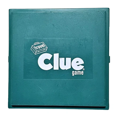 Vintage Parker Brothers Clue Travel Board Game + Instructions - Complete