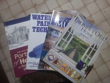 Lot Of 4 Art Instruction Books On Painting