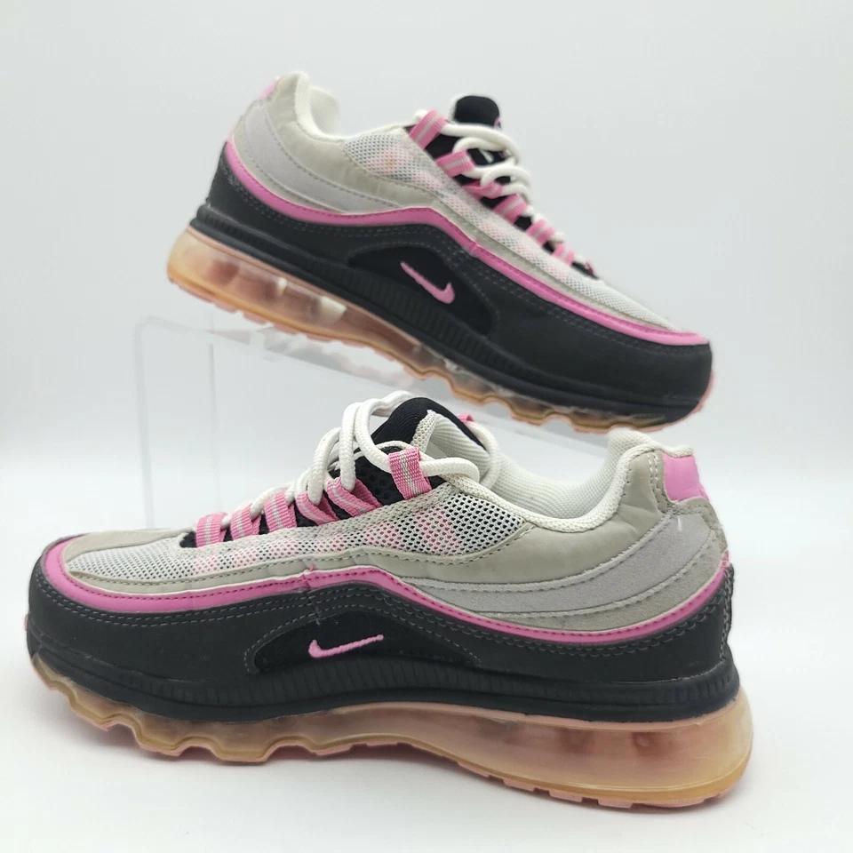 ZAPATILLAS NIKE AIR MAX 24-7 CLUB Rosa Gris Carbón MUJER Talla 5.5 Foto 2 de 4