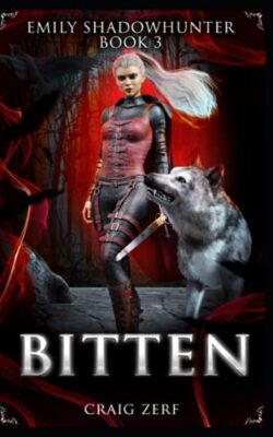Emily Shadowhunter 3: Book 3: BITTEN By Craig Zerf - New Copy - 9781520725482