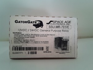 Space Age Electronics Inc Ssu Mr 701 C R 12 24vdc 10amp Spdt Polarized Relay I Ebay