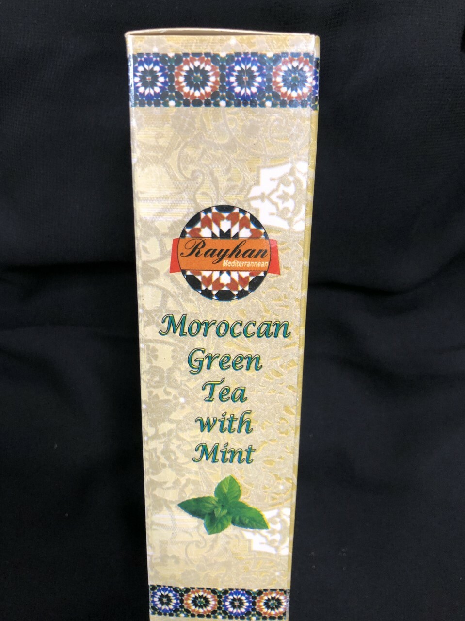 Moroccan Herbal Mint Green Tea 15 Pyramid Tea Bags 100% Pure Double Strength