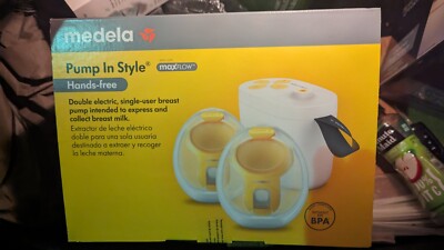 Medela - Pump In Style  Hands-free Breast Pump - White NEW! FREE SHIPPING!
