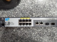 J9565A HP ProCurve 2615-8 PoE Managed Switch w/ AC Adapter, Plug and Bracket