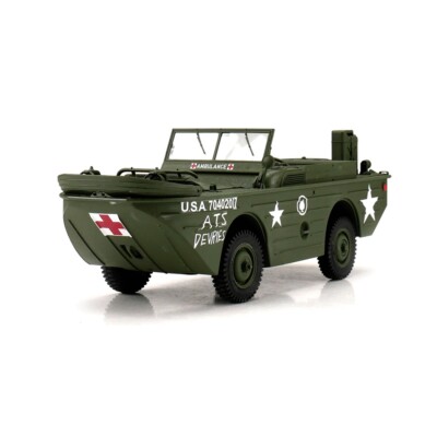 1/16 Torro US Ford GPA RC Car 2.4GHz Seagoing Jeep Green