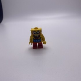 Lego Mini Figure Spongebob Squarepants with Blue Lei Set 3818