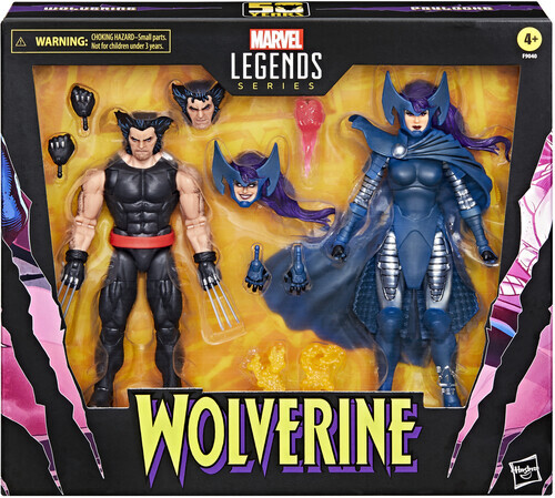 Hasbro Collectibles - Marvel Legends - Wolverine and Psylocke Action Figure 2-Pa - Picture 11 of 12