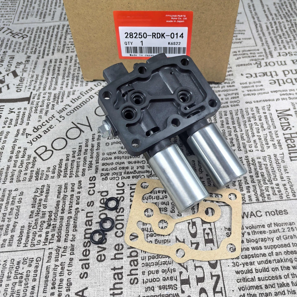 Solenoide lineal doble transmisión OEM 28250-RDK-014 para Honda Odyssey Acura MDX Foto 3 de 3