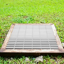 Driveway Drain Cover Steel Grate B125 Class Channel 23.6x23.6in USA