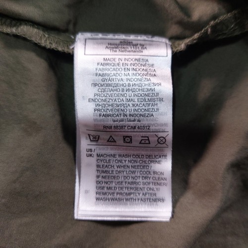 Adidas Shmoofoil Shirt Medium Olive Green Mark Gonzales Button Up Skateboarding - Picture 9 of 10
