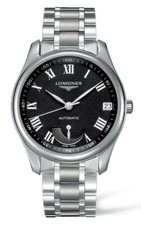 Longines Master Black Roman Dial 42mm Power Reserve Auto Watch (L2.666.4.51.6)