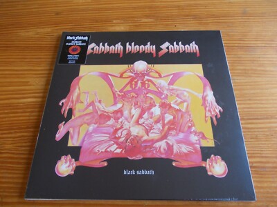 BLACK SABBATH -SABBATH BLOODY SABBATH LP -ORANGE & PURPLE SPLATTER