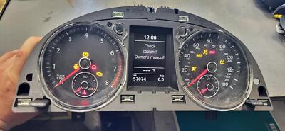 VOLKSWAGEN CC Speedometer (cluster), thru 05/25/14, MPH (US market) 14