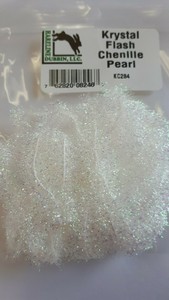 chenille krystal pearl flash hareline 3yd sparkly med bright body