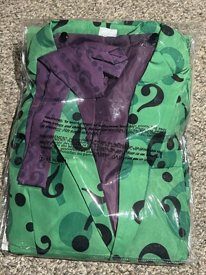 Suitmeister The Riddler™ - Heren Pak - Batman DC Comics - Paars - Maat XL