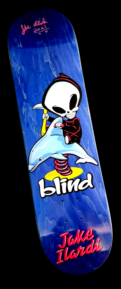 Jake Ilardi Signed Blind Reaper Pro Debut Autograph Skateboard