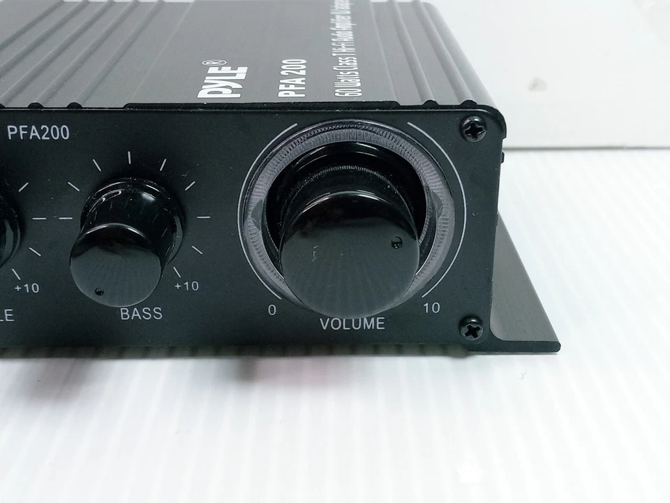 Pyle PFA200 Tiny Class T Amplifier 60 Watts / Console Only - TESTED - Image 4 of 4